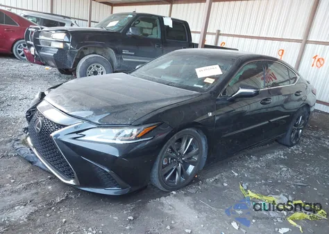 2019 Lexus Es 350 F Sport from USA, damaged, VIN 58ABZ1B15KU039385